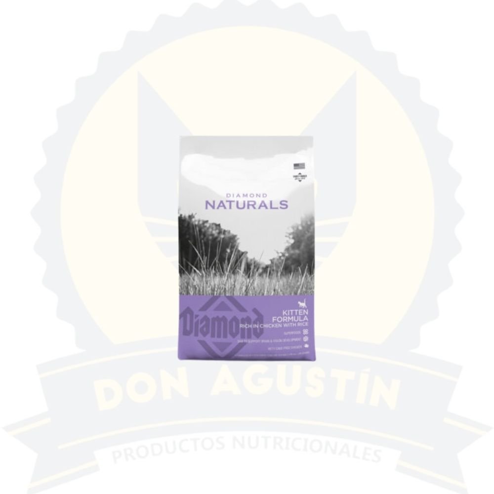 diamond-naturals-kitten-indoor-chicken-rice Diamond Naturals Gatito 1 Kg - Imagen 1