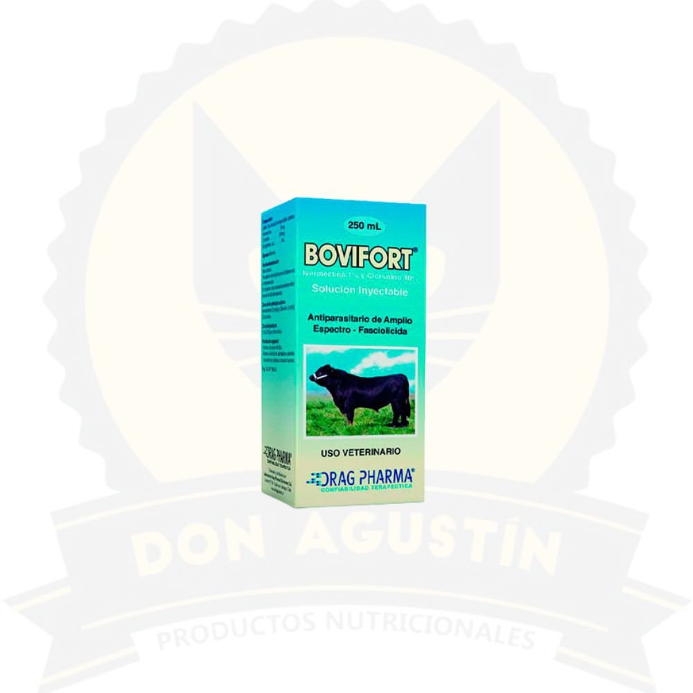 Don Agustin Producto Antiparasitario Bovifort Inyectable 250 Ml Antiparasitario Bovifort Inyectable 250 Ml - Imagen 1