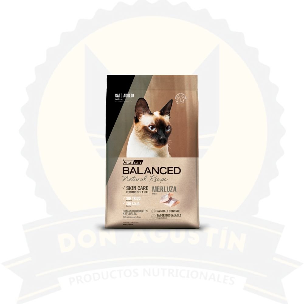 Don Agustin Producto Balanced Natural Recipe Gato Merluza 3 Kg Balanced Natural Recipe Gato Merluza 3 Kg - Imagen 1