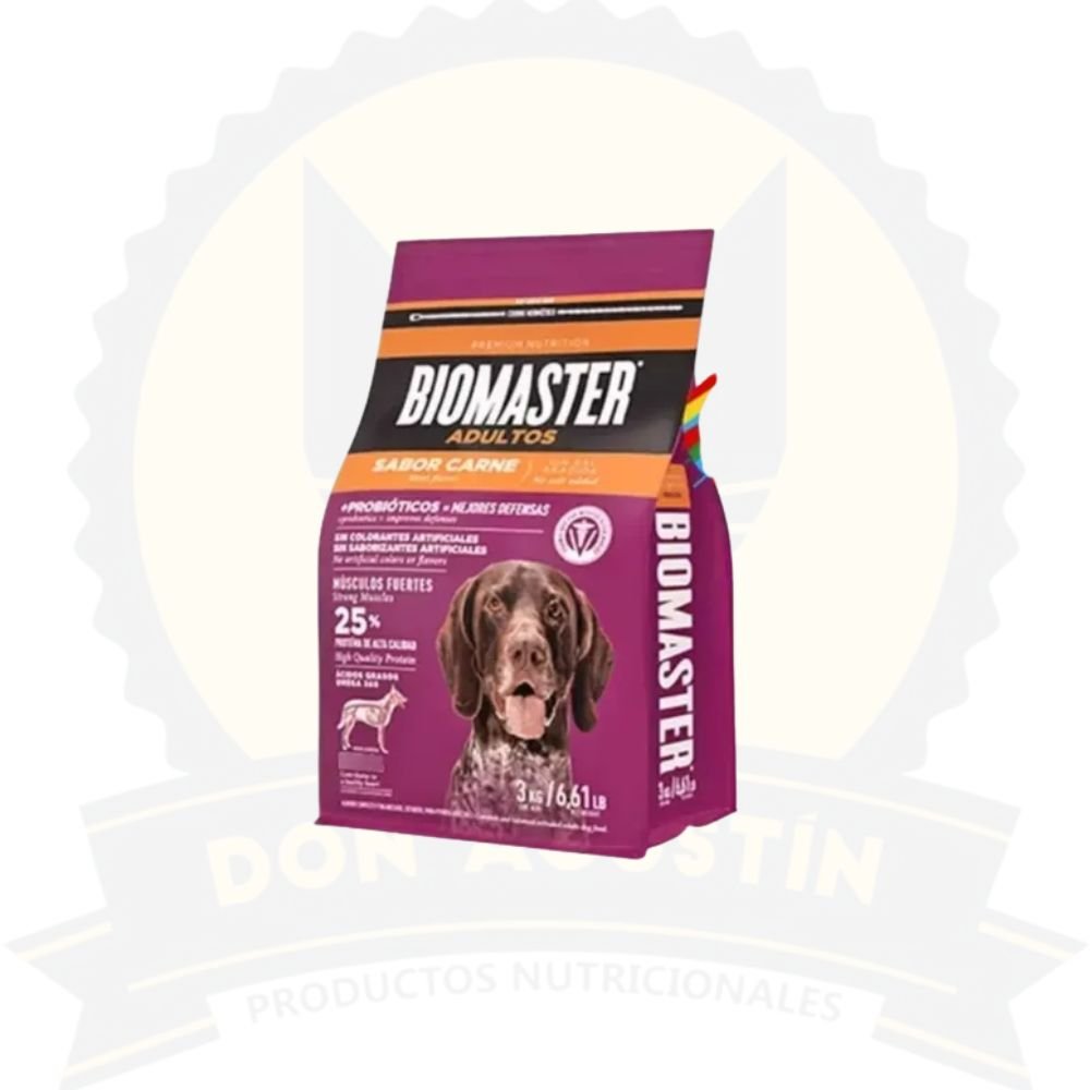 Don Agustin Producto Biomaster Adulto 3 Kg Biomaster Adulto 3 Kg - Imagen 1