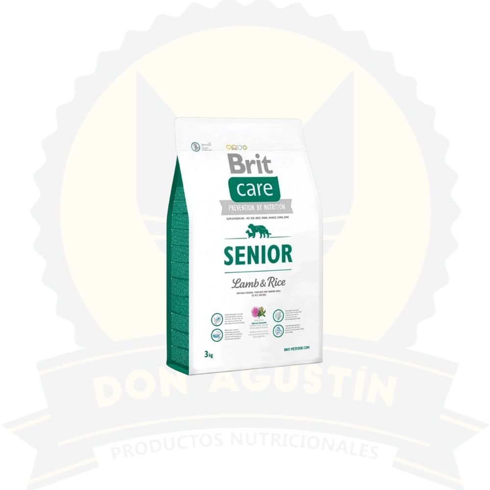 Don Agustin Producto Brit Care Perro Hypoallergenic Senior Cordero 3 Kg Brit Care Perro Hypoallergenic Senior Cordero 3 Kg - Imagen 1