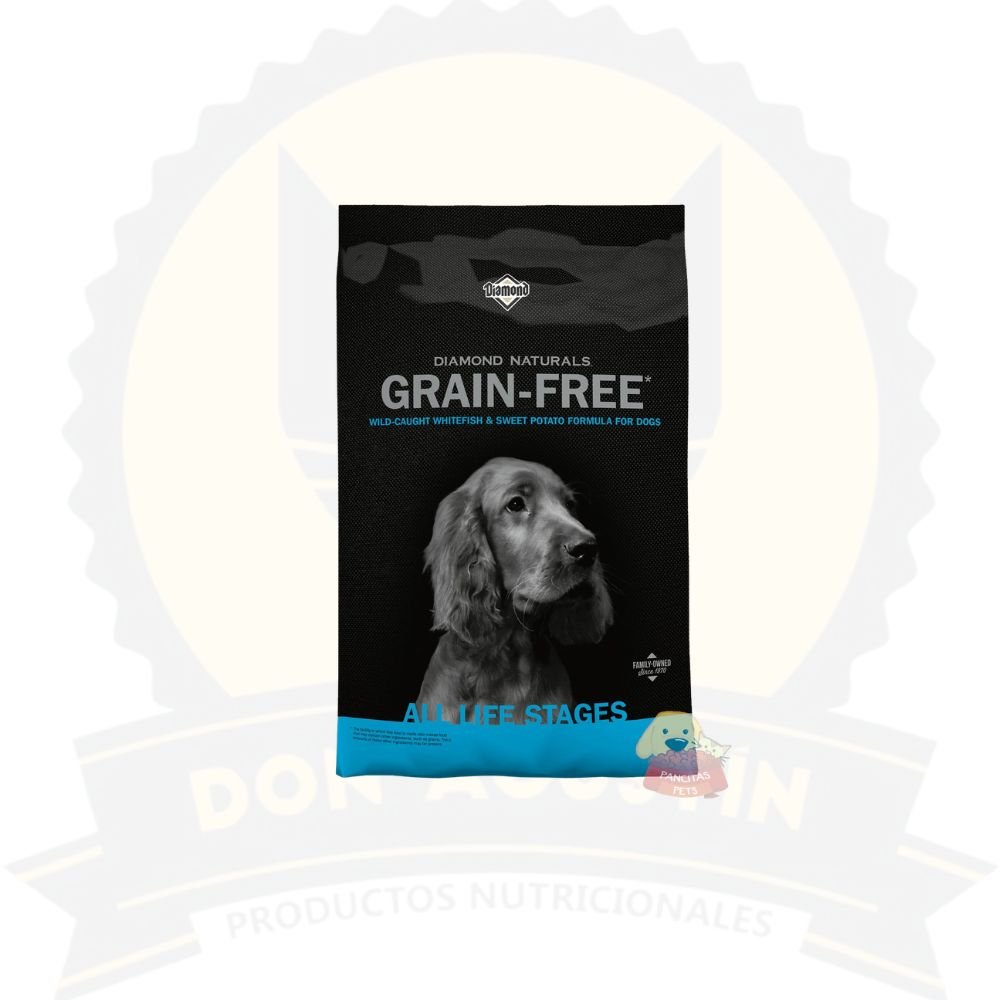 Diamond Naturals All Life Stages Grain Free Whitefish 12.7 Kg - Imagen 1