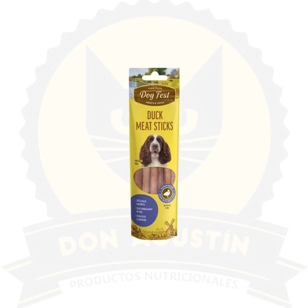 Don Agustin Producto Dog Fest Sticks Carne Avestruz 45 Gr Dog Fest Sticks Carne Avestruz 45 Gr - Imagen 1
