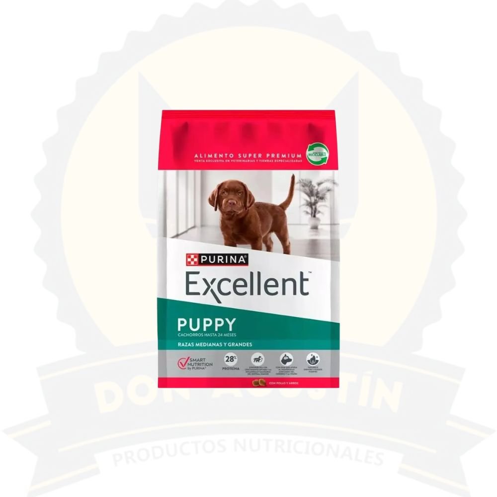 Don Agustin Producto Excellent Cachorro Med Gran 12 Kg Excellent Cachorro Med Gran 12 Kg - Imagen 1