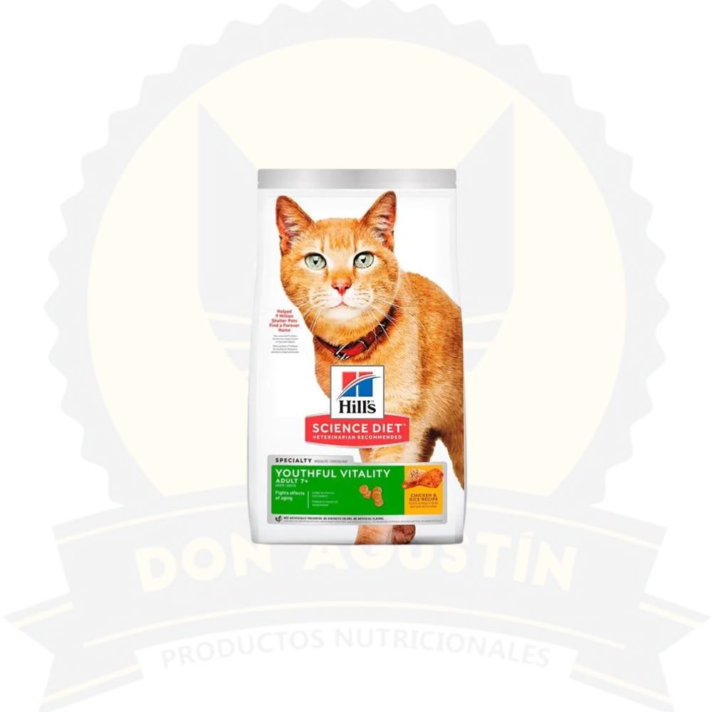 Don Agustin Producto Hills Gato Adulto 7+ Senior Vitality 1.36 Kg Hills Gato Adulto 7+ Senior Vitality 1.36 Kg - Imagen 1