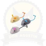 Juguete Gato Set 3 Ratones