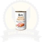 Lata Brit Mono Protein Pavo Y Camote 400 Gr