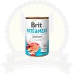 Lata Brit Pate Meat Salmon 400 Gr