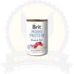 Lata Brit Perro Mono Protein Cordero Arroz 400 Gr