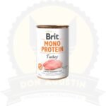 Lata Brit Perro Mono Protein Pavo 400 Gr