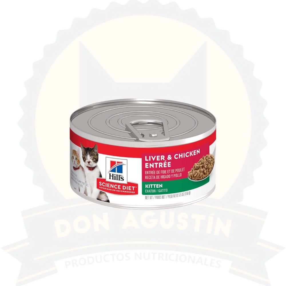 Don Agustin Producto Lata Hills Gatito Pollo Higado 156 Gr Lata Hills Gatito Pollo Higado 156 Gr - Imagen 1