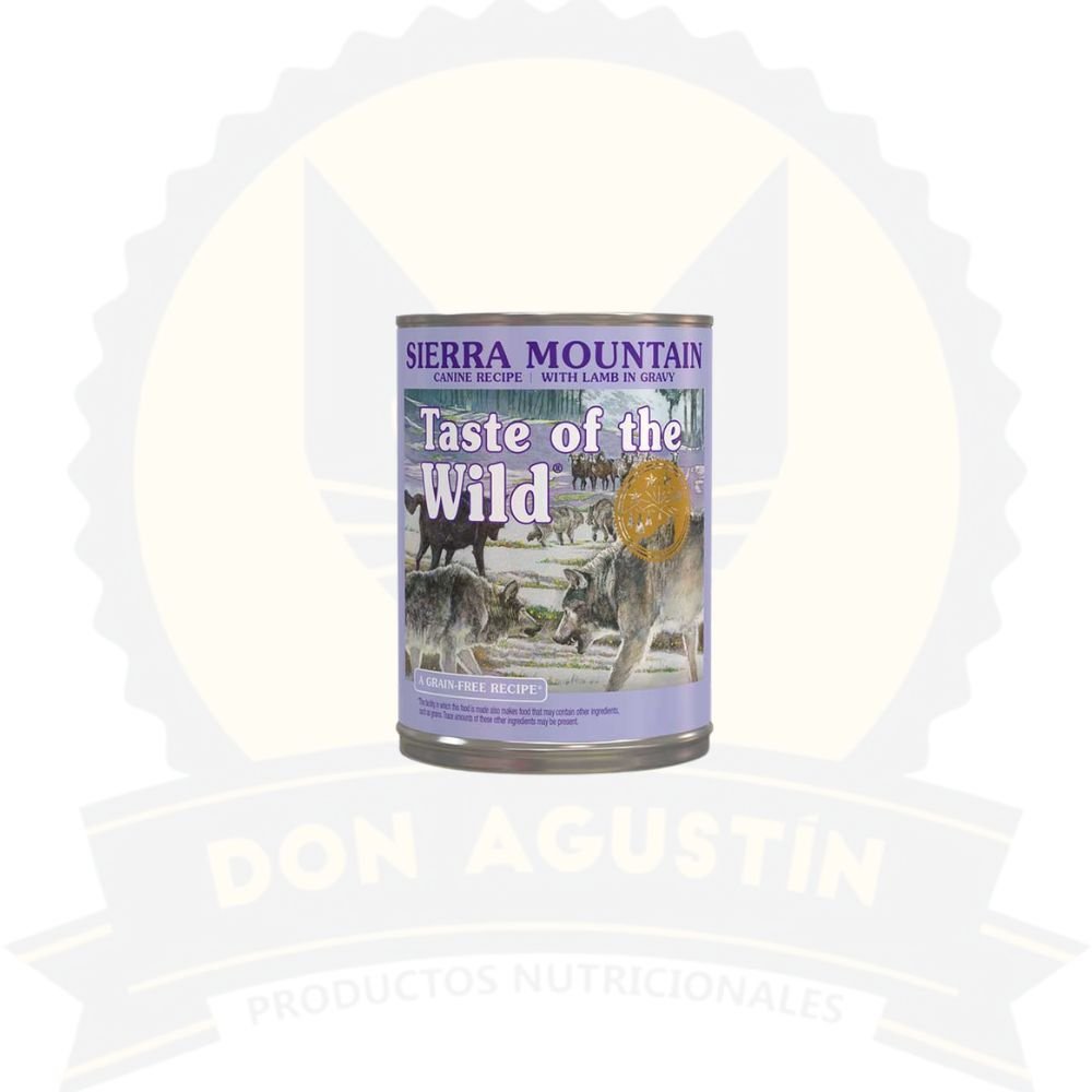 Don Agustin Producto Lata Taste Of The Wild Sierra Mountain Cordero 390 Gr Lata Taste Of The Wild Sierra Mountain Cordero 390 Gr - Imagen 1