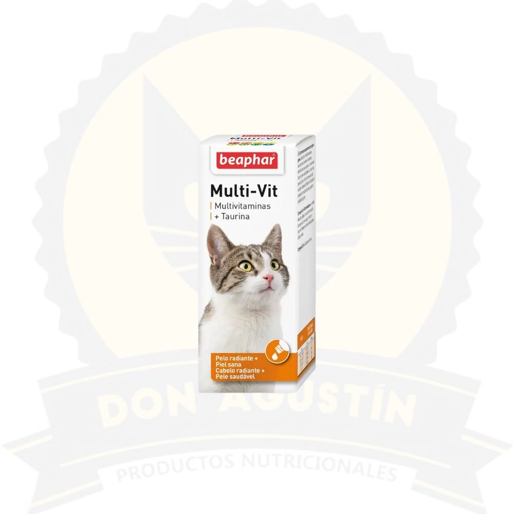 Don Agustin Producto Laveta Multi-Vit Taurina Gato 50 Ml Laveta Multi-Vit Taurina Gato 50 Ml - Imagen 1