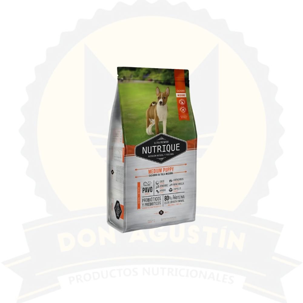 Don Agustin Producto Nutrique Cachorro Med 12 Kg Nutrique Cachorro Med 12 Kg - Imagen 1