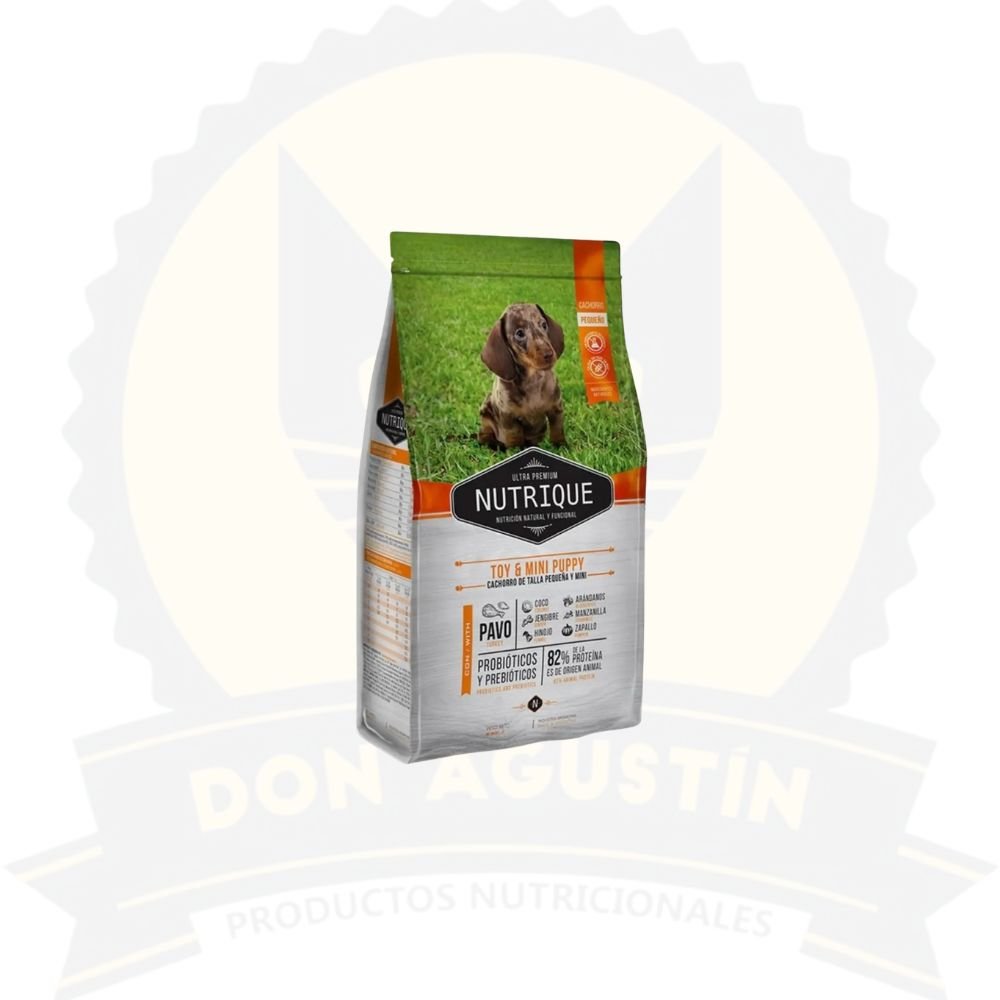 Don Agustin Producto Nutrique Cachorro Toy Mini 3 Kg Nutrique Cachorro Toy Mini 3 Kg - Imagen 1