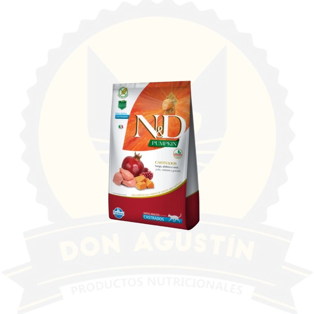 Don Agustin Producto Nyd Pumpkin Gato Esterilizado Pollo Calabaza 7.5 Kg Nyd Pumpkin Gato Esterilizado Pollo Calabaza 7.5 Kg - Imagen 1