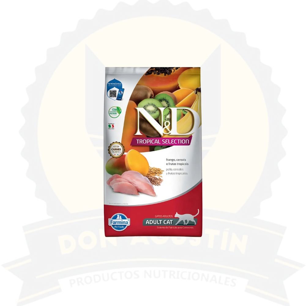 Don Agustin Producto Nyd Tropical Gato Adulto Frango 1.5 Kg Nyd Tropical Gato Adulto Frango 1.5 Kg - Imagen 1