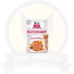 Pouch Brit Care Gato Adulto Salmon 85 Gr