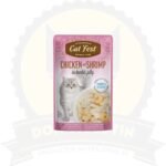 Pouch Cat Fest Chicken Shrimp 70 Gr
