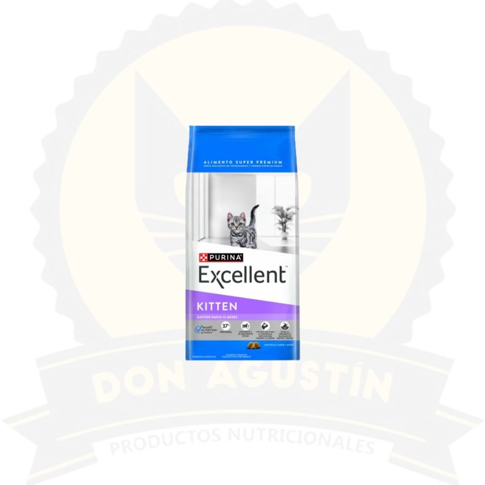 Don Agustin Producto Purina Excellent Gatito 1 Kg Purina Excellent Gatito 1 Kg - Imagen 1