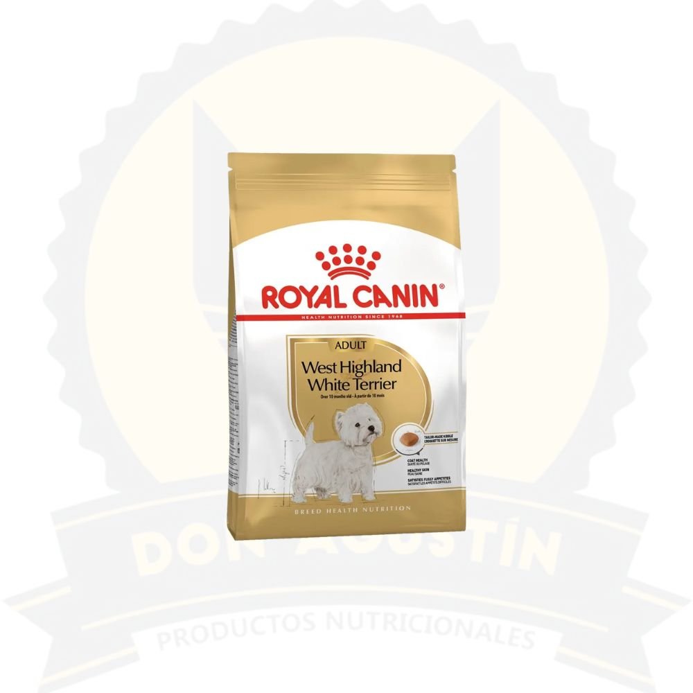 Don Agustin Producto Royal Canin West Highland Terrier Adulto 1.5 Kg Royal Canin West Highland Terrier Adulto 1.5 Kg - Imagen 1