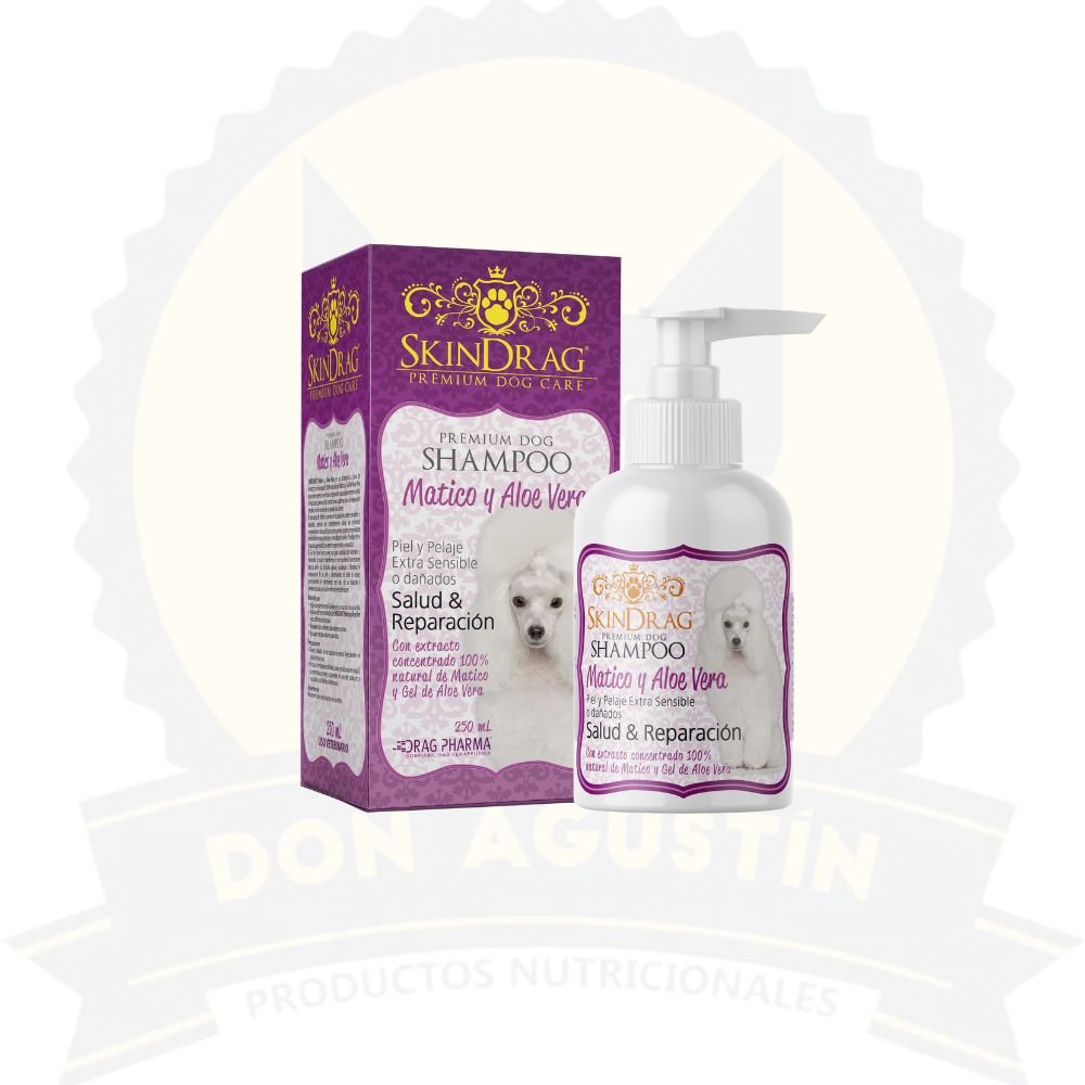 Don Agustin Producto Shampoo Skindrag Matico Aloe Vera 250 Ml Shampoo Skindrag Matico Aloe Vera 250 Ml - Imagen 1